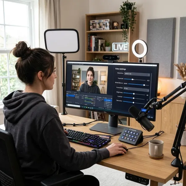 How to improve webcam stream quality