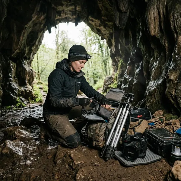 Essential cave photography gear