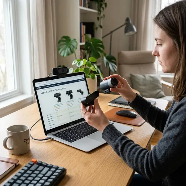 What to look for in an external webcam for a laptop