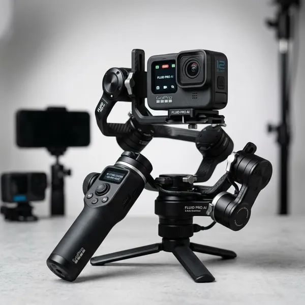 gopro fluid pro ai multi-device gimbal stabilizer