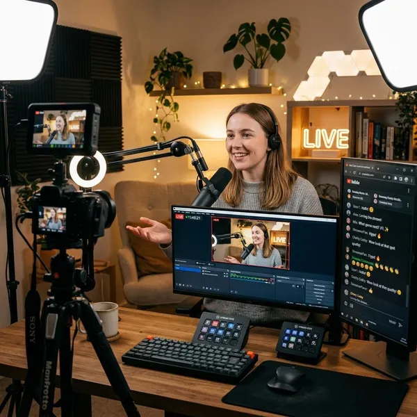How does live streaming work?