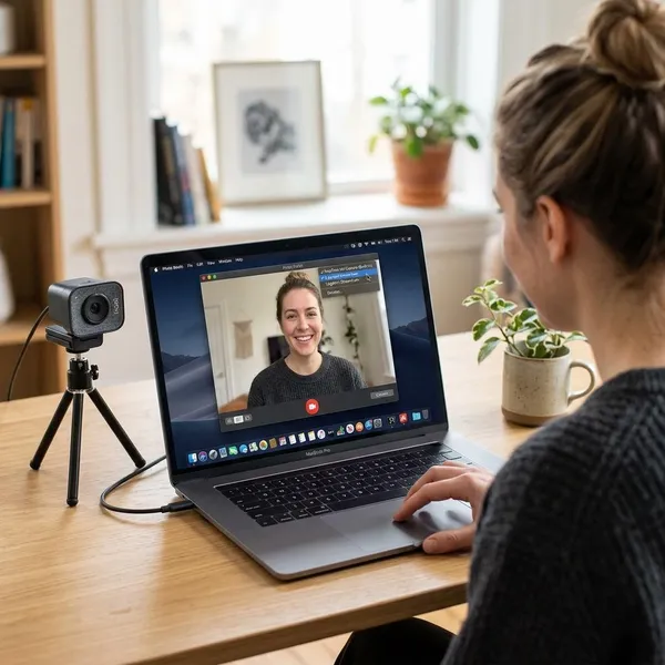 how to change webcam settings mac within photo booth