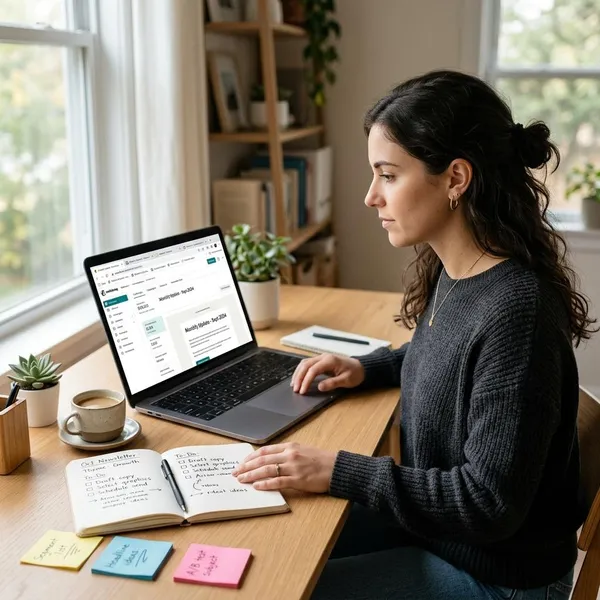 how to create an email newsletter