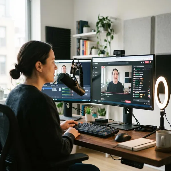 how to livestream on tiktok from pc
