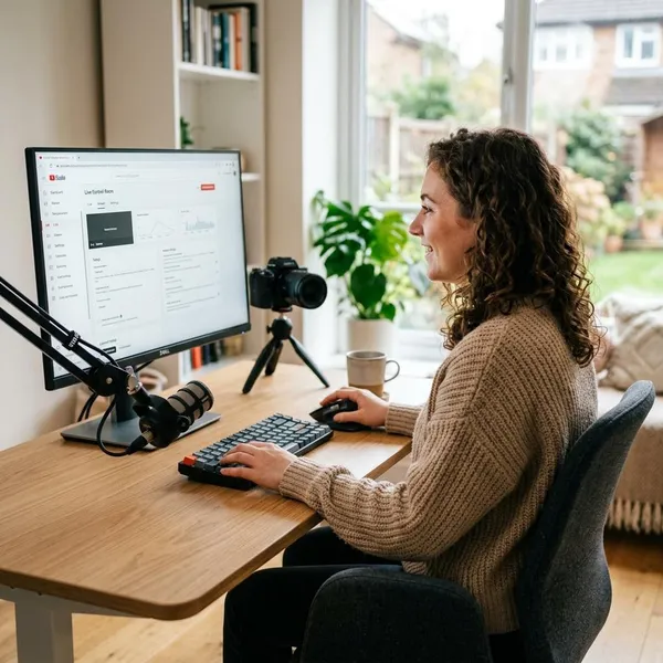how to livestream on youtube