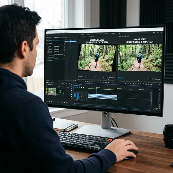 How to adjust Warp Stabilizer for better results