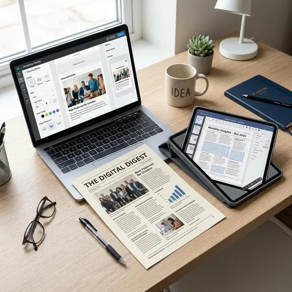 Newsletter builder features to compare