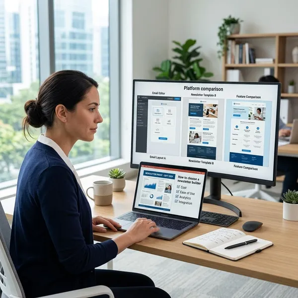 How to choose a newsletter builder