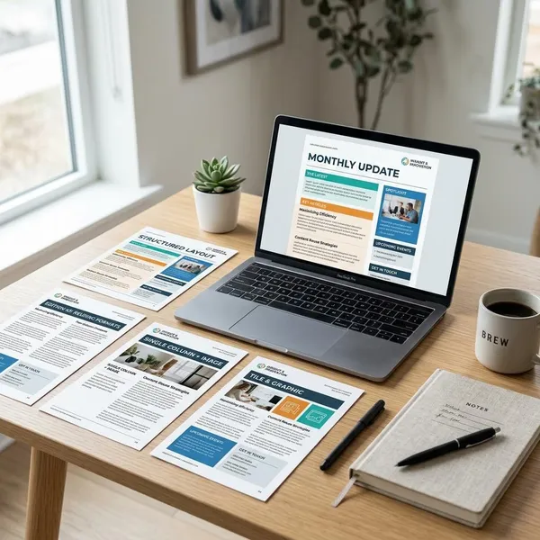 newsletter format