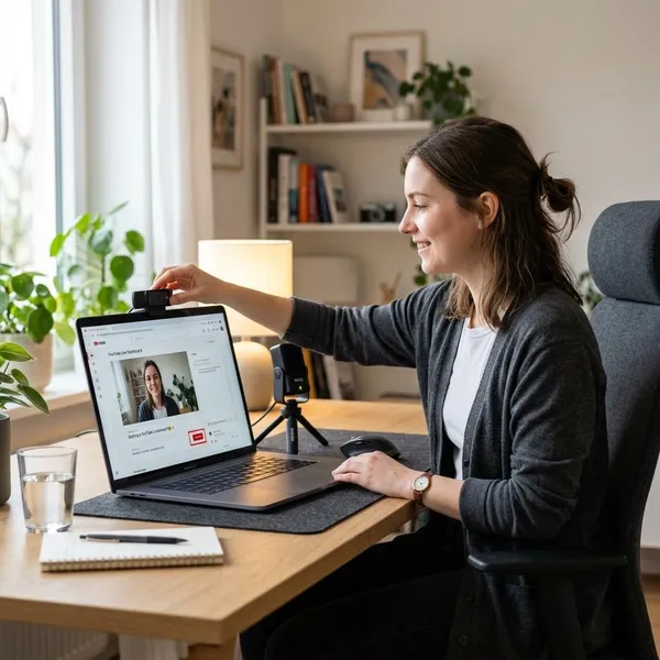 How to livestream with a webcam